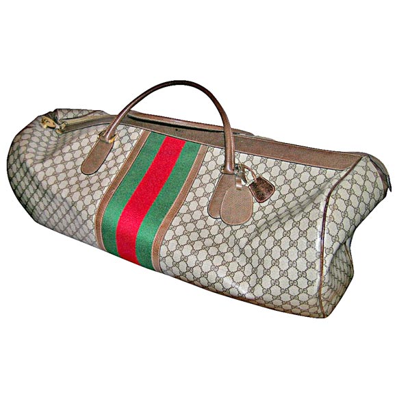 Vintage Gucci Duffle Bag at 1stDibs