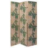Three Panel Folding Screen