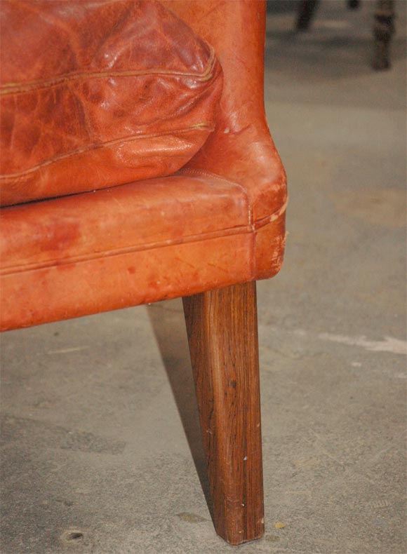 Leather Sofa made by Ivan Schlecter for Arne Vodder 1