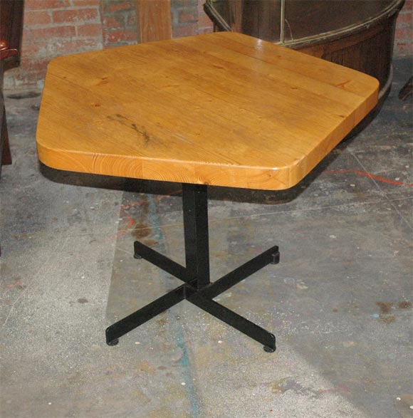 Pair of Hexagonal Tables by Charlotte Perriand for Swiss Chalet