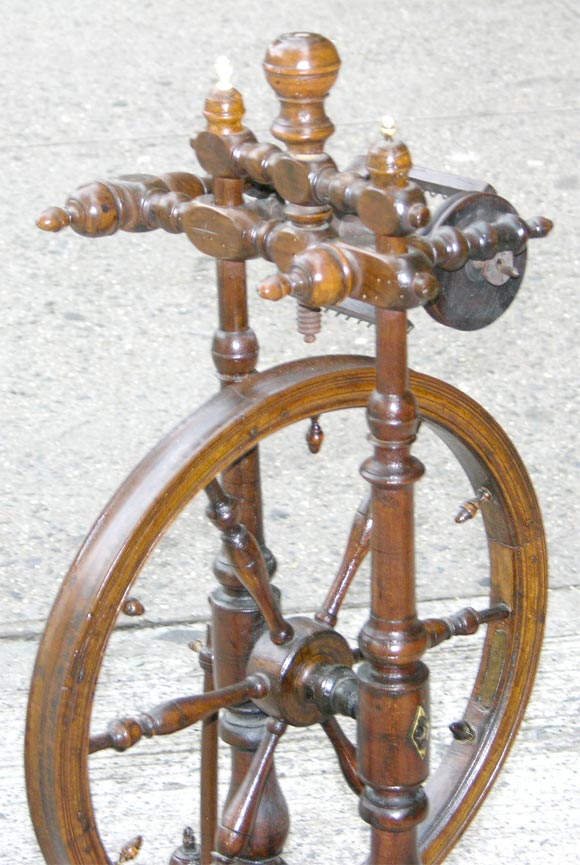 Antique Spinning Wheel 2