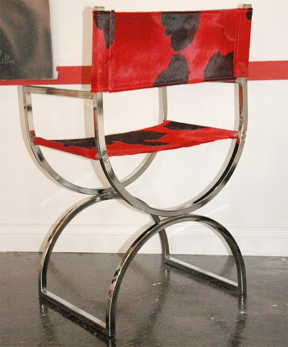 Red Pony Hide Directors Chairs 3