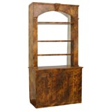 Faux Painted Four Shelf Book Case
