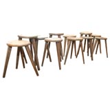 Wooden  Stools in Varying Heights- 10 available or by the pair