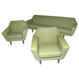 Green Sofa Set