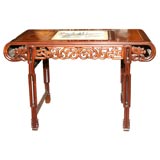 Chinese rosewood altar table.