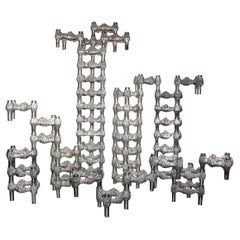 Interlocking Candle Stick Holders by Nagel