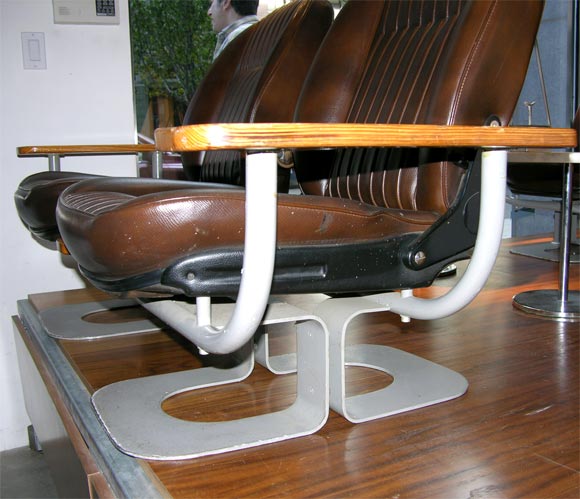 Incredible  Pininfarina Fiat  Automobile Paris Showroom Chairs In Good Condition In New York, NY