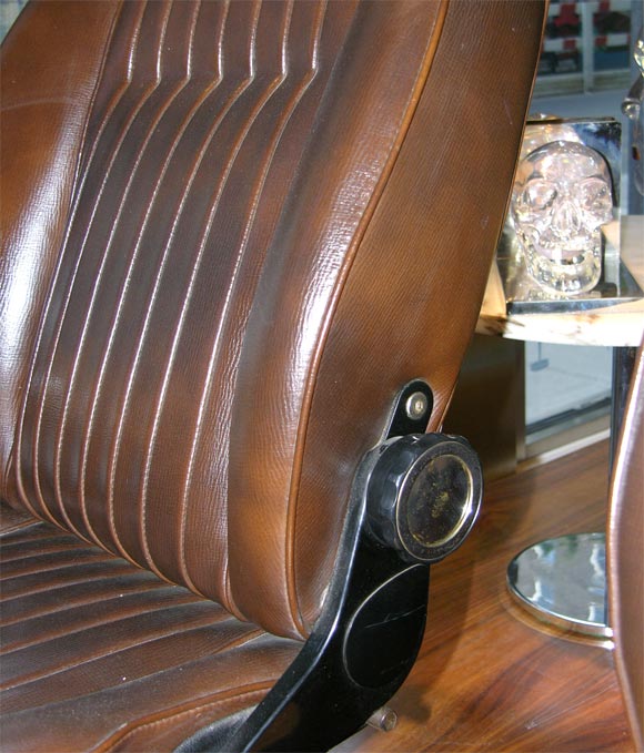 Mid-20th Century Incredible  Pininfarina Fiat  Automobile Paris Showroom Chairs