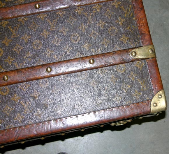 Mid-20th Century Louis Vuitton Steamer Trunk