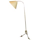 Arrow Brass Reading Lamp