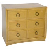 Pair Three Drawer Commodes by T.H. Robsjohn-Gibbings