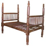 Antique Rosewood Bed