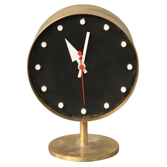 George Nelson Table Clock For Howard Miller