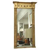 An Irish Regency Gilt Carved Mirror