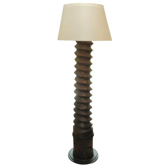 Wooden Floor lamp