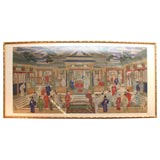 A Late 18th Century Qing Dynasty Scroll Painting