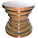 1970s Spiral Lamp Table