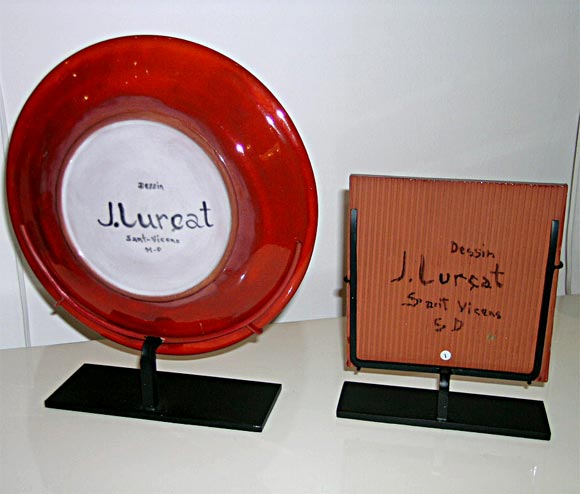 Two Mounted Ceramics by Jean Lurcat 2
