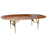 Oval Dining Table by Paul Laszlo