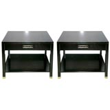 Pair of End Tables by Harvey Probber
