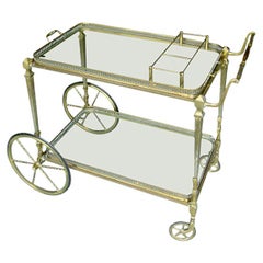 French Jansen Style Bar Cart