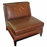 Custom Made to Order Robs John Gibbings Leather Slipper Chair