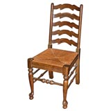 English Oak Ladderback Chairs