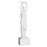 Figural Foundry Mold of Woman Scholar