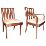 Set of 6 dining chairs by Paul Frankl