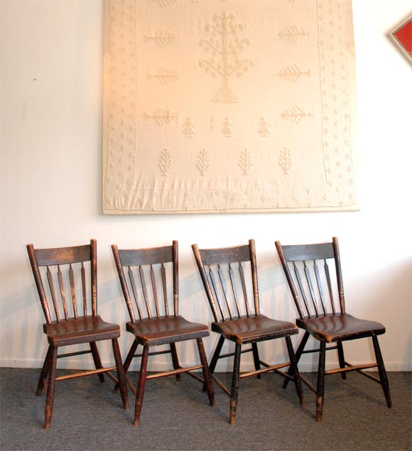 antique arrow back chairs