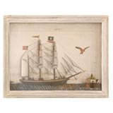 19THC  DIORAMA FROM MAINE WITH GREAT UNUSUAL DETAILS