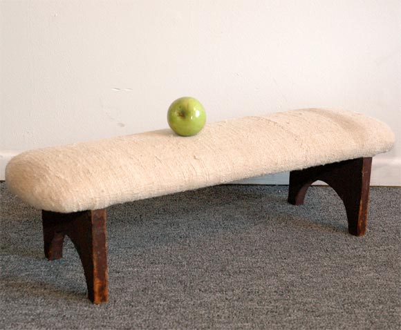 19THC PRAYER BENCH FROM NEW ENGLAND 1