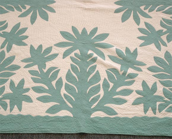 antique hawaiian quilts for sale