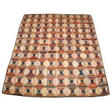 19THC LOG CABIN QUILT FROM PENNSYLVANIA