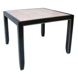 shagrin inlaid game table