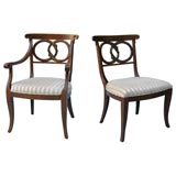 14 Regency style dining chairs