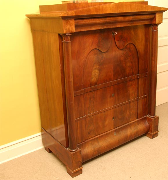 Biedermeier Secretary Abattant 2