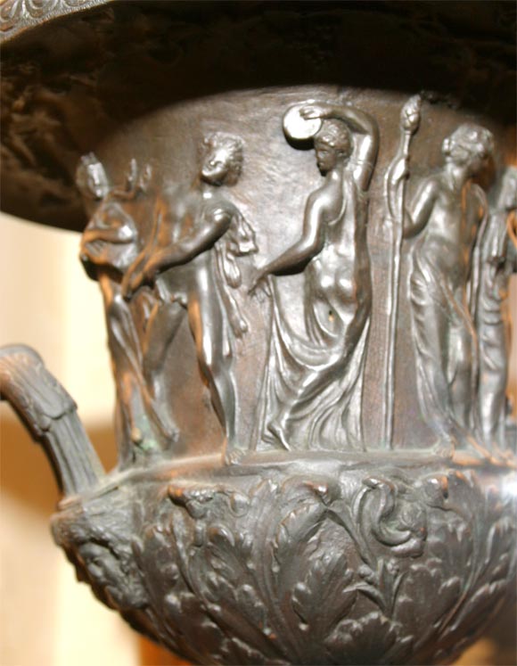 Ottima urna in bronzo Grand Tour del XIX secolo in vendita 2