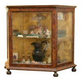 Antique Tortoise Shell Vitrine
