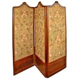 Three Panel Folding Screen