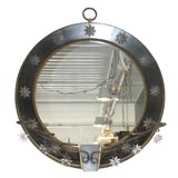 1940s Bullseye Mirror