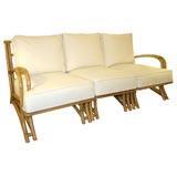 Whitecraft Furniture Company  3-piece Rattan Sofa