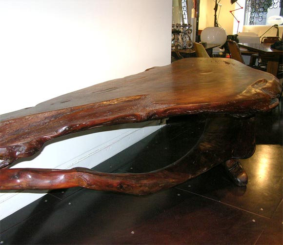 Unique Monumental Root Table For Sale 1