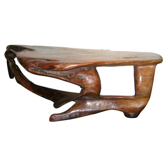 Unique Monumental Root Table For Sale