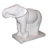Ceramic Art Deco Elephant by Saint Clement