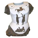 Ceramic Roman Gladiator Bust