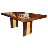 Custom Art Deco Dining Table by Gilbert Rohde