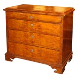Swedish Birch Faux Grain Painted Chest (reference # 3666)