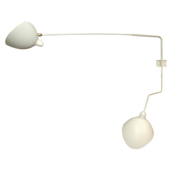 Dombasli Two-Arm Rotating Wall Lamp For Sale